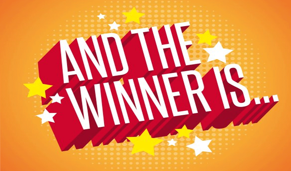 This Month's Winner Is...