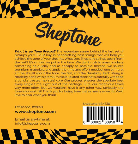 Bass Strings - 5 String Set Nickel Plated Round Wound Medium Light 45-130