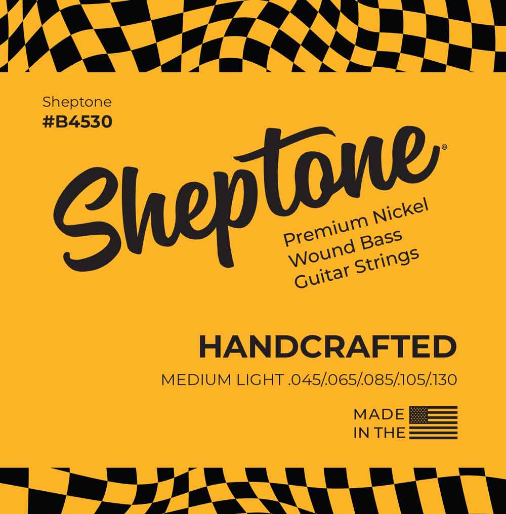 Bass Strings - 5 String Set Nickel Plated Round Wound Medium Light 45-130