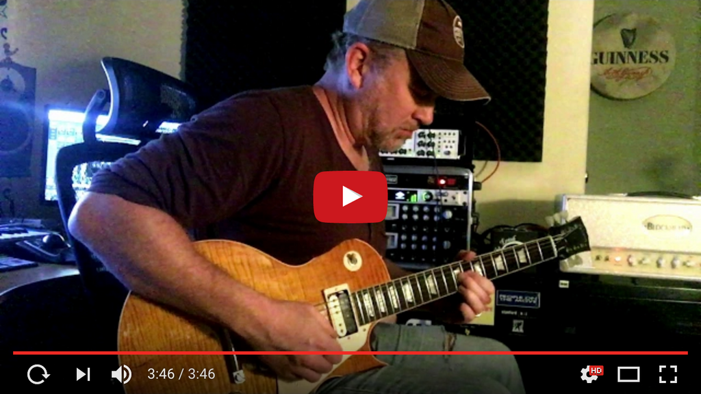 Brian Kahanek Performing “Southbound” With His New Sheptone Pickups