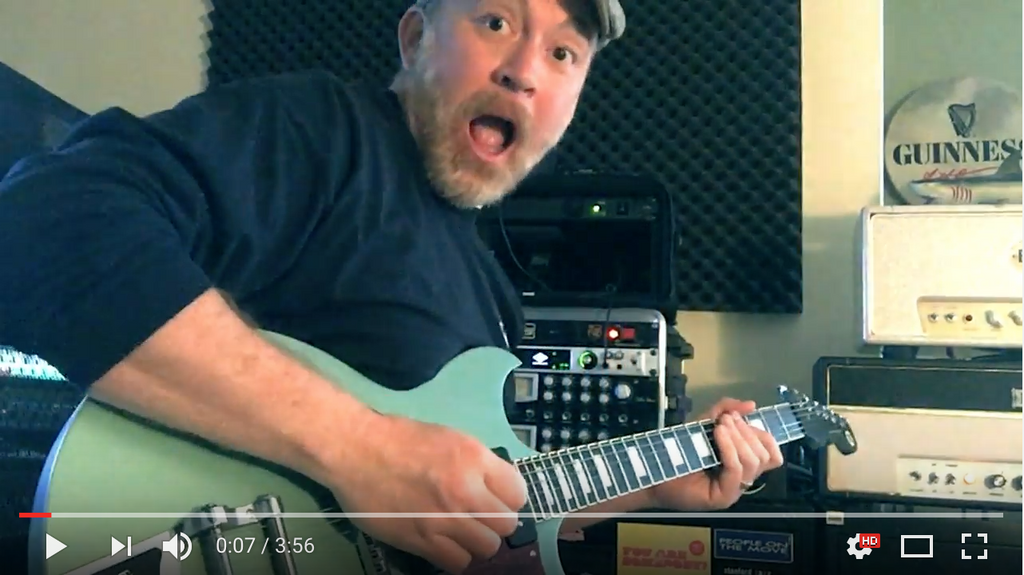 Brian Kahanek Performs Live with Sheptone P90 Pickups